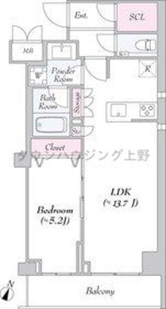 ＵＲＢＡＮＬＩＮＫ護国寺の物件間取画像